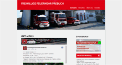 Desktop Screenshot of ff-prebuch.at