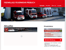 Tablet Screenshot of ff-prebuch.at
